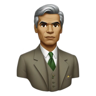 Muhammad Ali Jinnah, Founder of Pakistan  sticker