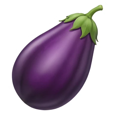 Veiny looking eggplant sticker