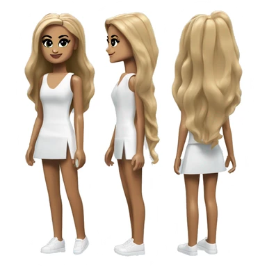 ARIANA GRANDE lego full body sticker