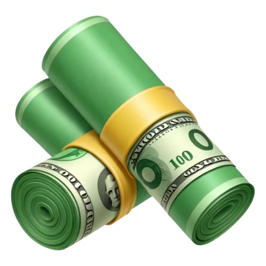 Money that is like a tube sticker