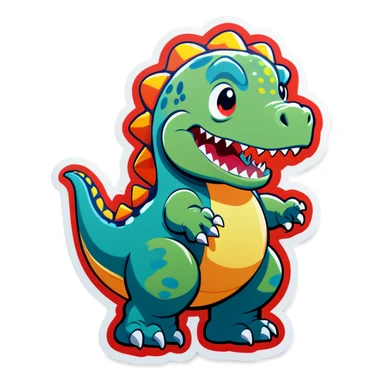 dino sticker