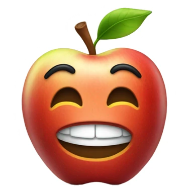 apple wearing nyc shirt sticker