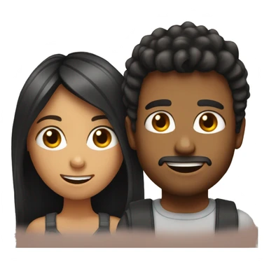 Me and my partner  sticker