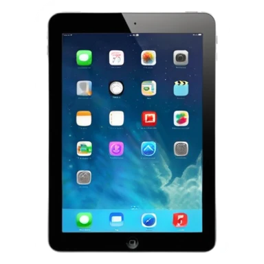 ipad with black screen sticker