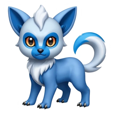 Luxio-Absol-Dewott-fusion sticker