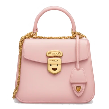 Pastel Pink prada galleria bag  sticker