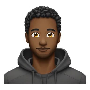 black men hot sticker