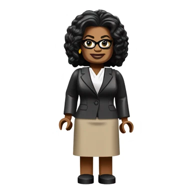 OPRAH WINFREY lego full body sticker