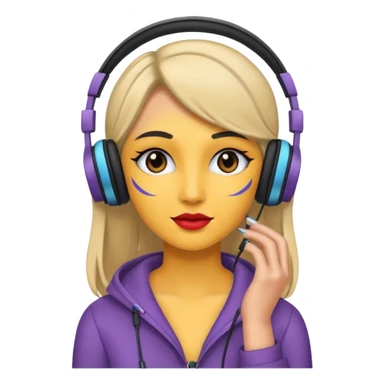 Style trend cosmetics music  sticker