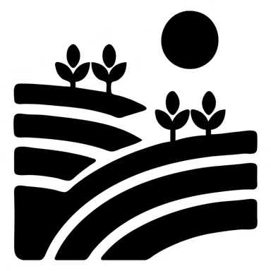 rice terraces sticker