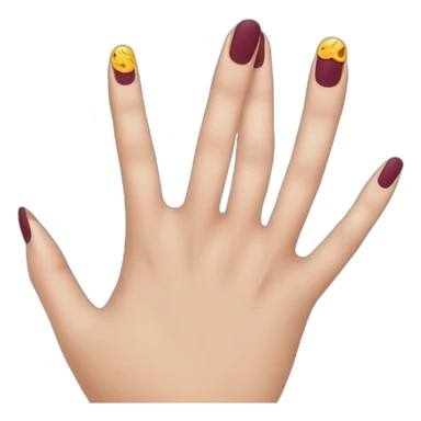 Uñas pintadas sticker