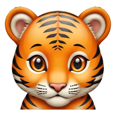 baby tiger sticker