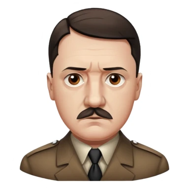 Babyface Adolf Hitler sticker