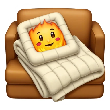 Heated blanket sticker