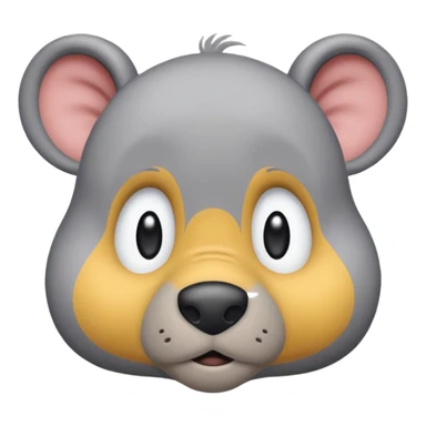 L'âne Bourriquet dans Winnie l’ourson qui ressemble vraiment au dessin animé  sticker