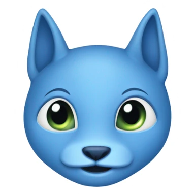 Delfín celeste sticker