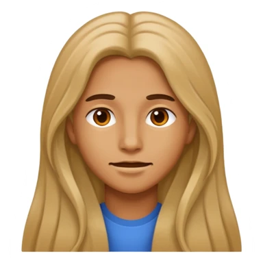 I capelli devono essere lunghi sticker