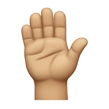 shaking head emoji that shows a hand signaling ‚stop‘ sticker