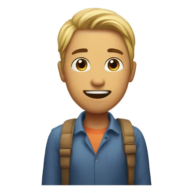 Person saying “idk ask mom” sticker