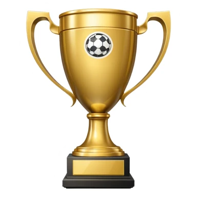 Champions League trophy sticker