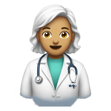 médica loura gordinha sticker