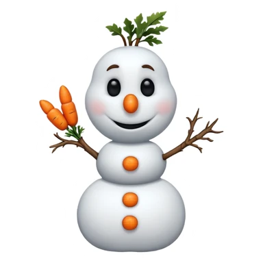 Olaf from the Frozen movie sticker