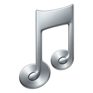 mac os music note metal mute sound 🔇 sticker
