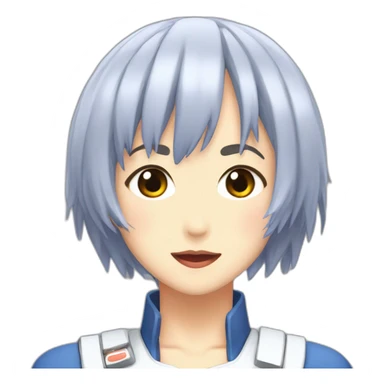 Rei ayanami sticker