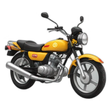motocicleta 110cc sticker