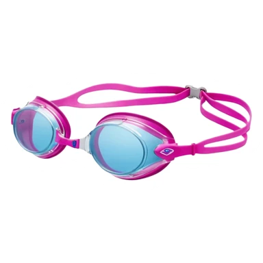 Speedo vanquisher swim goggles pink sticker
