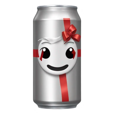 Diet Coke with bow sticker