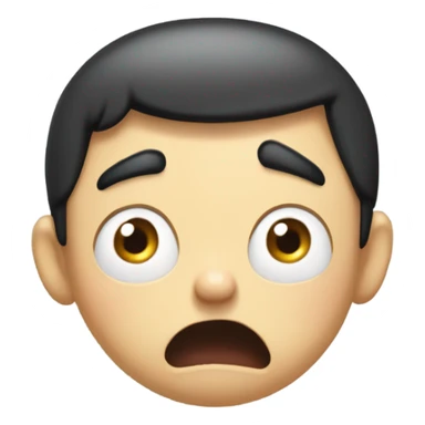 Nobita tweaking out sticker