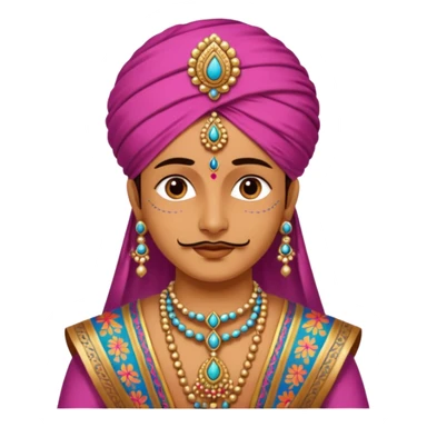 Rajasthan culture sticker
