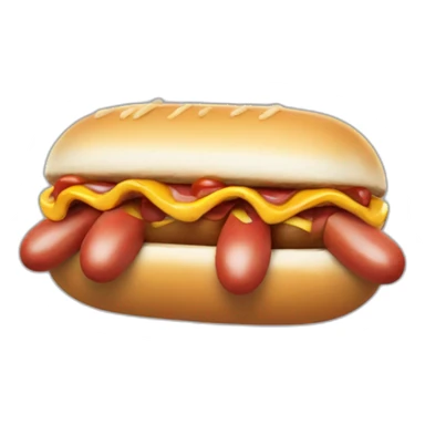 Sonic the hedgehog with a hotdog sticker