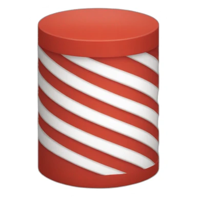 red-and-white-cylinder sticker