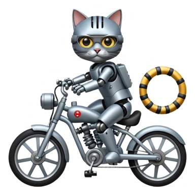TERMINATOR CAT BIKE sticker