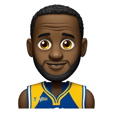 LeBron James with a Maccabi Tel Aviv jersey sticker