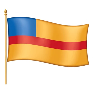 flag for the state of Goa in India  sticker