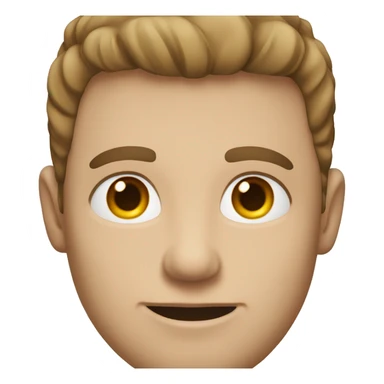 Man with the whites of his eyes red sticker