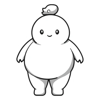 Venus of Willendorf prehistoric limestone figurine, rotund female figure with detailed rounded body sticker