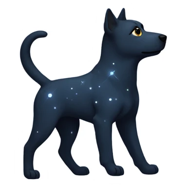 Canis Major constellation  sticker