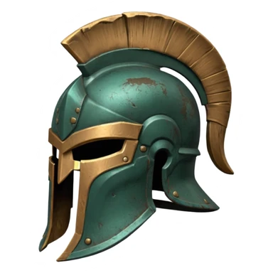 spartan head sticker