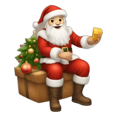 Babbo natale sticker