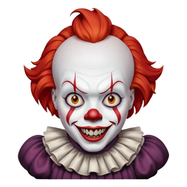 create a pennywise clown sticker