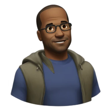Franklin de gta 5 sticker