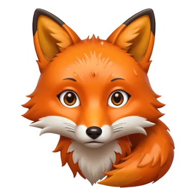 wet fox sticker