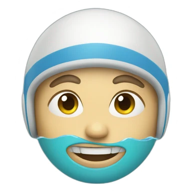 a swimmer in a swimming pool sticker