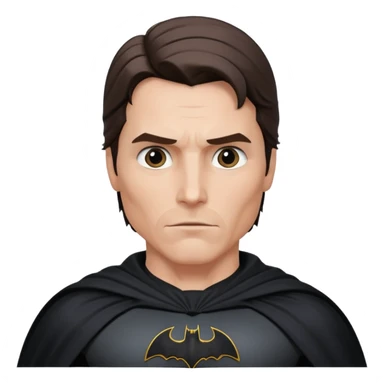 christian bale batman sticker