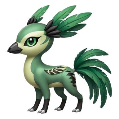 Meloetta-Nargacuga-Pokémon-Fakémon-creature sticker