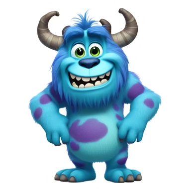 sully monsters inc sticker